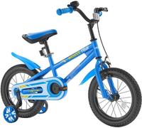 Vélo enfant style BMX 14 pouces - pour les enfants âgés de 4 à 8 ans, 90-115 cm