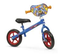 HOT WHEELS vélo de cross-country 10" bleu pour garçon, sans pédales, léger, Toimsa