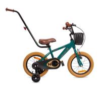 Vélo Enfant - Verdant Bike - Roues 14"" - 3 à 5 ans - panier - garde-chaîne - cloche - Vert