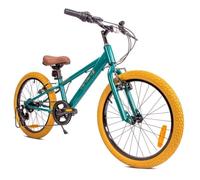 Vélo Enfant - Verdant Bike - Roues 20"" - 6 à 10 ans - V-Brake - cloche - béquille latérale - Vert
