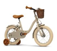 Vélo Enfant - Huffy - Vintage 14 Pouces - Taupe - Panier - Sonnette