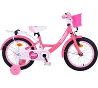 Vélo enfant Volare Ashley - Fille - 16 pouces - Rose/Rouge