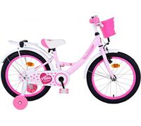 Vélo enfant Volare Ashley - Fille - 18 pouces - Rose