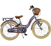 Volare Blossom Bicyclette Vélo D'Enfants pour Fille - 20 Pouces' Mauve Avec Lien