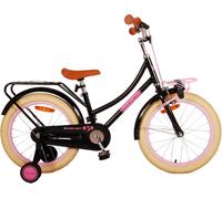 Vélo pour enfants - Volare Excellent - Filles -18 pouces - Noir - 95% assemblé Noir