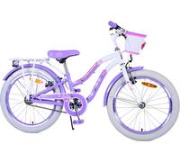 Vélo enfant Volare Lovely - Fille - 20 pouces - Violet - Freins à deux mains