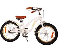 Vélo enfant Volare Miracle Cruiser - Fille - 16 pouces - Blanc - Prime Collection