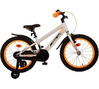 Vélo enfant Volare Rocky - Garçons - 18 pouces - Gris