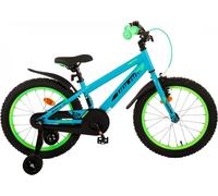 Vélo enfant Volare Rocky - Garçons - 18 pouces - Vert