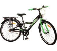 Vélo enfant Volare Thombike en 24 pouces noir vert