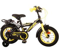 Thombike 12 Pouces Vélo Enfant Jaune Noir 3-4, 5 Ans Vélo Roues D'Appui Vélo