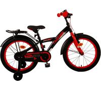 Vélo enfant Volare Thombike - Garçons - 18 pouces - Noir Rouge