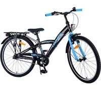 Vélo enfant Volare Thombike - Garçons - 24 pouces - Noir Bleu - 3 vitesses