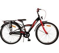 Volare Thombike Vélo Enfant - Garçons - 24 Pouces - Noir Rouge