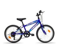 Vélo enfant - VTT 20'' - Cadre rigide en acier - 7 vitessses - Poignée Tournante - Freins V-Brake - Levier Alu.