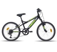 Vélo enfant VTT 20'' Fourche Télescopique équipé de 6 vitesses par poignée tournante avec dérailleur Shimano TY21 + Freins