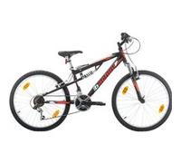 Vélo enfant - VTT 24'' Tout Suspendu - Transmission complète Shimano - idéal pour taille entre 1.35 et 1.60m (Garde boues