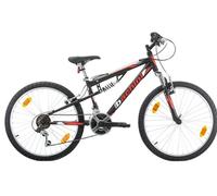 Vélo enfant - VTT 24'' Tout Suspendu - Transmission complète Shimano - idéal pour taille entre 1.35 et 1.60m (Garde boues