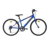 Vélo enfant - VTT 24'' Rigide - Cadre Acier - 6 Vitesses - Freins V-Brake - Jantes Aluminium