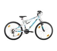 Vélo enfant - VTT 24'' Tout Suspendu - Transmission complète Shimano - idéal pour taille entre 1.35 et 1.60m (Garde boues