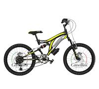 Vélo Enfant VTT SUSPENSION INTÉGRALE 20 COLORADO - Roues 20" (NOIR/JAUNE)