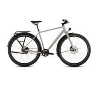 Velo fitness cube editor pro fe shimano nexus 8v courroie 700 mm beige gris oat 2026