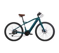 Velo fitness electrique bicyklet gabriel shimano altus 9v 500 wh 700 mm turquoise metallic