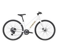 Velo fitness trek fx2 midstep shimano cues 9v 700 mm blanc gen 4