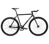Vélo Fixie 28", Hi-Ten Acier, S-49cm, Noir Mat