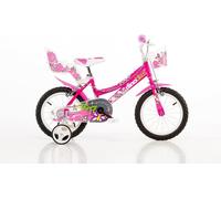 VÉLO FLAPPY 16 POUR FILLES 5-8 ANS DE 107 À 138 CM DINO BIKES