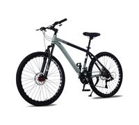 Vélo for Enfants, VTT Junior 21 Vitesses, Cadre en Aluminium, Fourche Avant Rigide, Hauteur Réglable, Convient Aux Enfants De 9 À 16 Ans.(Cyan,20INCH)