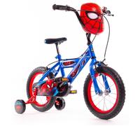 Huffy Vélo 14" Marvel Spiderman Luxury Unisexe-Baby, Bleu, 16 pollici