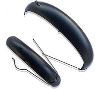 Vélo Garde-Boue Ensemble Neige Vélo Garde-Boue 26 * 4.0 Pouces Garde-Boue Couverture Complète Ailes pour Gros Vélo Partie Fer Matériel Solide Durable,Noir,Friendly32
