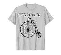 Vélo grand-bi. Je te ferai la course, cycliste rigolo T-Shirt