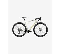 Velo de gravel orbea terra m30team 1x shimano grx 12v 700 mm blanc ivory 2025