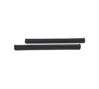 Velo guidon poignées cuir 40 cm Ø2 cm noir par jeu