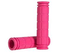 Vélo Guidon Poignées Vélo Poignée Couvercle De Protection Unisexe en Caoutchouc Anti-dérapant À Vélo Poignée Manches Rose