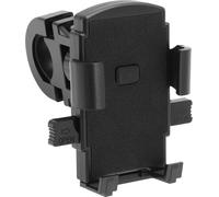 Vélo Guidon Téléphone Mount, Cellulaire Téléphone Support Pour Moto Scooter, Rotatif Vélo Scooter Téléphone Clip Pour 4.7-6.7 Pouce Smartphone, Noir