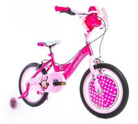 Vélo Huffy Disney Minnie 16 pouces, vélo enfant, vélo fille, 5 à 7 ans, rose