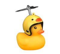 Vélo, Klaxon Vélo avec Lumières LED, Cloche Vélo Canard Accessoires, Mignon Dessin Animé Jaune Petit Canard, Hélice Guidon Vélo pour Tout-Petits Enfants Et Adultes