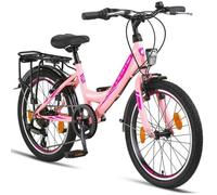 Licorne Bike Stella Premium City Bike 20,24,26 et 28 pouces Vélo pour filles hommes et femmes 21 vitesses (6 vitesses pour le 20 pouces) Holland Citybike