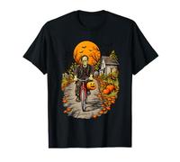 Vélo Monstre d'halloween Frankenstein T-Shirt Graphique avec Valeur