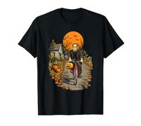 Vélo Monstre d'halloween Frankenstein T-Shirt Graphique avec Valeur