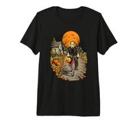 Vélo Monstre d'halloween Frankenstein T-Shirt Haut de Gamme