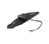 Vélo Moto Permis Garde-boue Feu Arrière Stop Arrière Moto(Black)