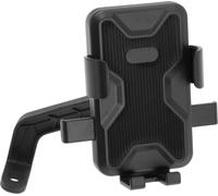 Vélo Moto Téléphone Support Mount, Cellulaire Téléphone Support Pour Moto Miroir Scooter, Rotatif Smartphone Support Pour 3.5-6.5 Pouce Smartphone, Rouge