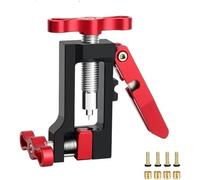 Vélo Multi-Outils à vélo de freinage hydraulique Tuyau à Aiguille à Aiguille à Aiguille Instruction Outil de vélo de vélo Festique Olive Connector Tools Bike Tool Kit, Set 2 Red 5