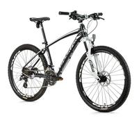 Velo musculaire vtt 26 leader fox factor 2022 noir mat-blanc 8 v cadre alu 20 pouces (taille adulte 180 188 cm)