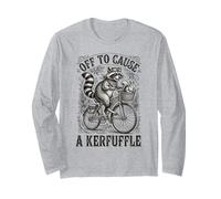 Vélo Off to Cause a Kerfuffle Raton Laveur et écureuil Manche Longue