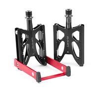 Vélo Pédale avec Béquille Pliante Support Pied Support de Stationnement VTT Pédale de Vélo de Route